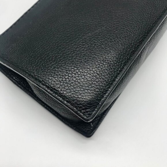 Brighton Black Pebbled Leather Preety Tough Rox Crossbody - Picture 5 of 12